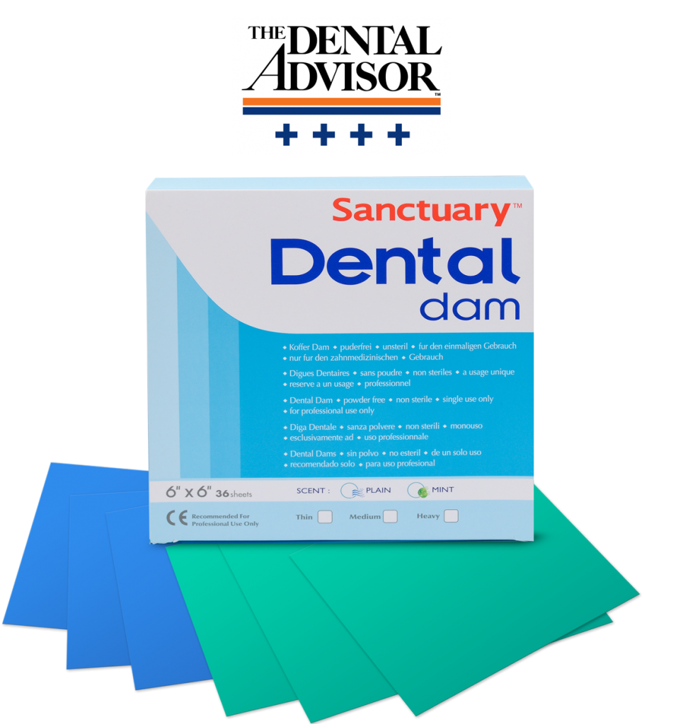 Sanctuary Dental Rubber Dam Sheets (36pcs)