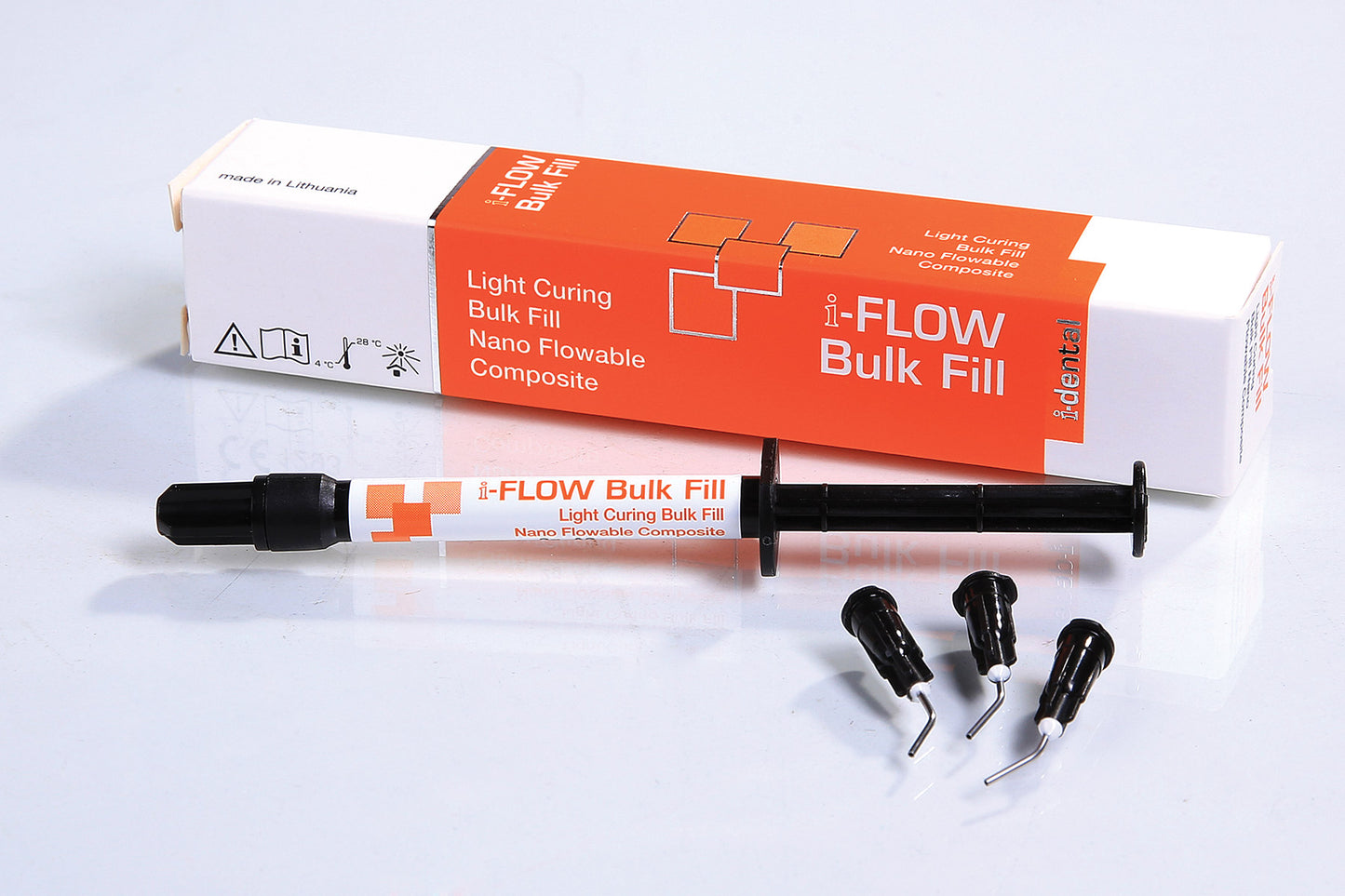 I-Dental I-Flow Bulk Fill Light Curing Bulk Fill Nano Flowable Composite (2g)