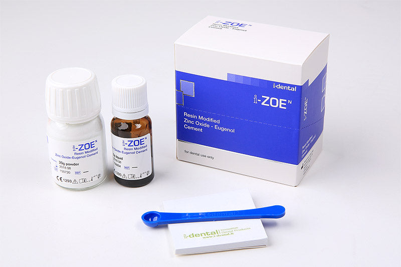 i-Dental i-ZOE Resin Modified Zinc Oxide-Eugenol Cement (20g & 6ml)