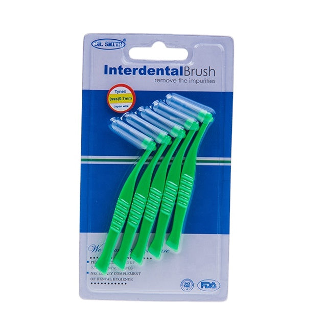 Interdental Brush Blue Long (5pcs)