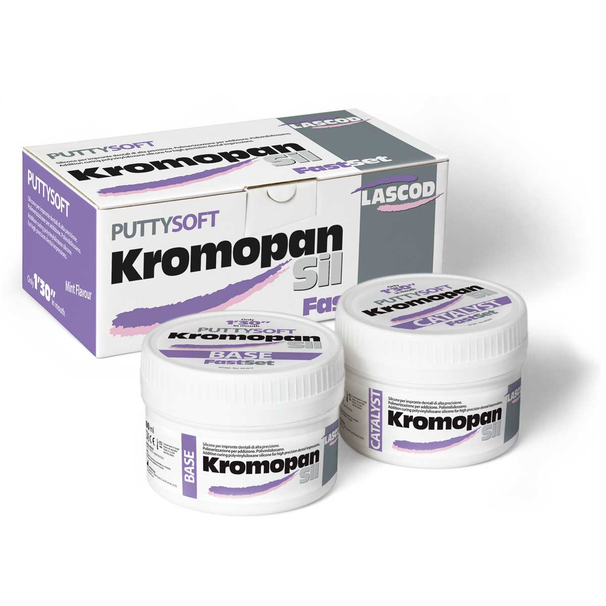 Lascod KromopanSil Addition Silicone Putty 600ml