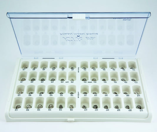Kids Stainless Steel Crowns Kit (48pcs)