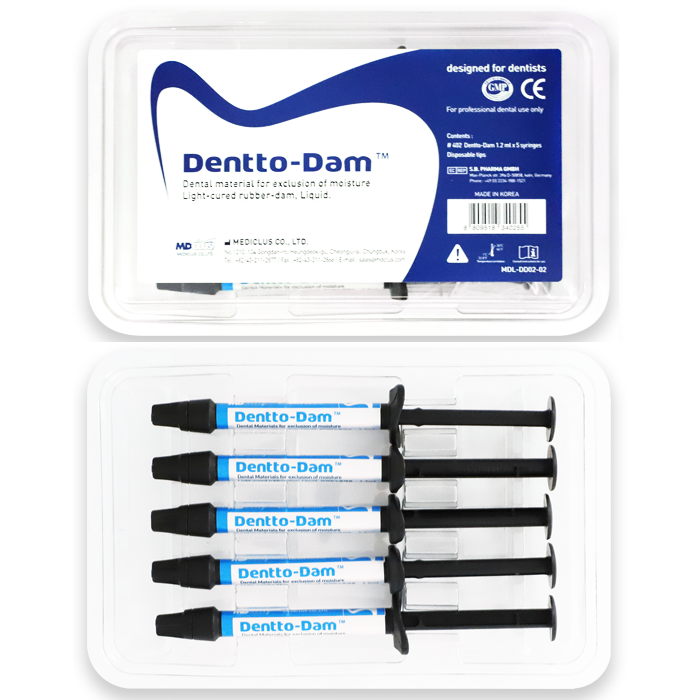 MEDICLUS  Dentto-Dam™ LIQUID RUBBER DAM (1.2ml)