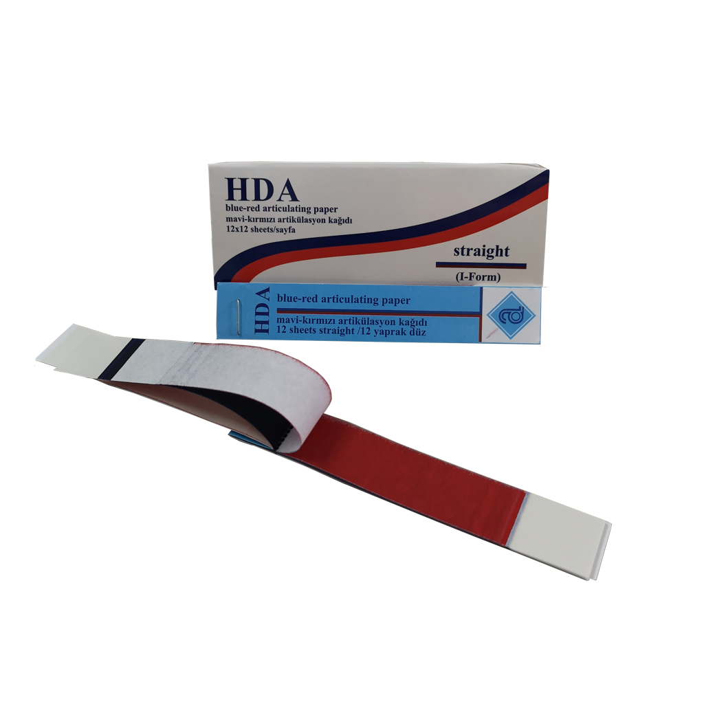 HDA Turkey Straight Articulating Paper (12 pcs)