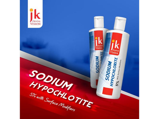 JK-Dental sodium hypochlorite 5 solution (250ml)