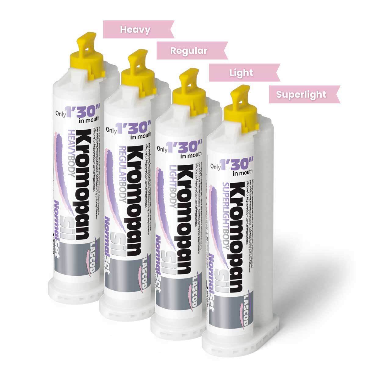 Lascod KromopanSil Addition Silicone Light 2x50ml