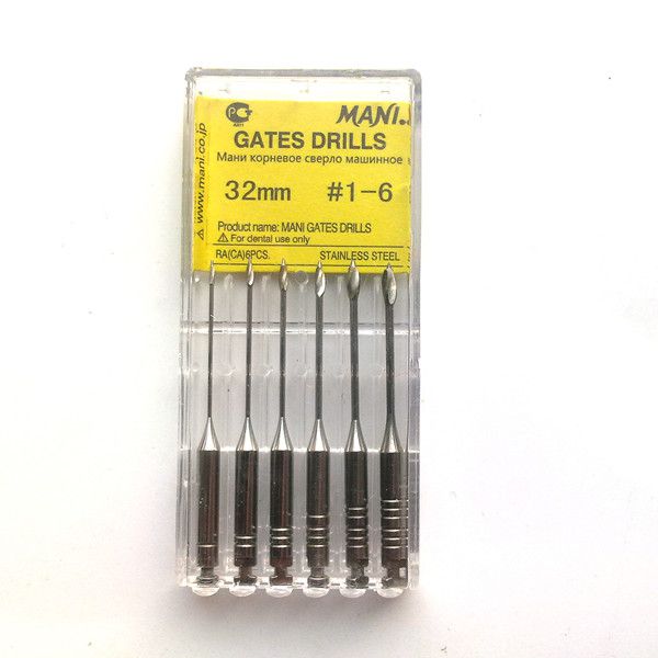 Mani Gates Glidden Drills (6pcs)